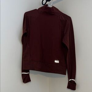 REI Burgundy Long Sleeve Shirt